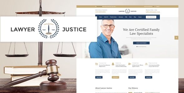 Justice - Law Firm Joomla 5 Template