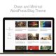 East – Clean & Minimal WordPress Blog Theme