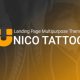 Unico tattoo – Multipurpose Responsive Bootstrap Landing page Template.