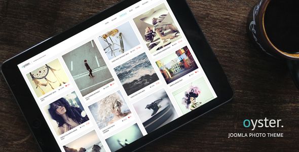 Oyster – Creative Photography Joomla Template