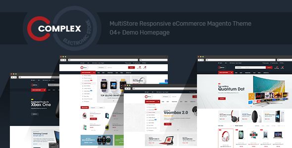 Complex - Multi-Purpose Responsive Magento 2 / Adobe Commerce Theme