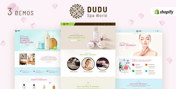 DUDU - Beauty Cosmetic Shopify Theme 2 DUDU - Beauty Cosmetic Shopify Theme