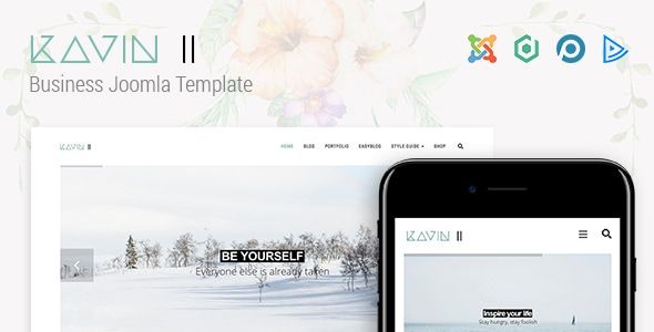 Kavin II - Business Joomla Template