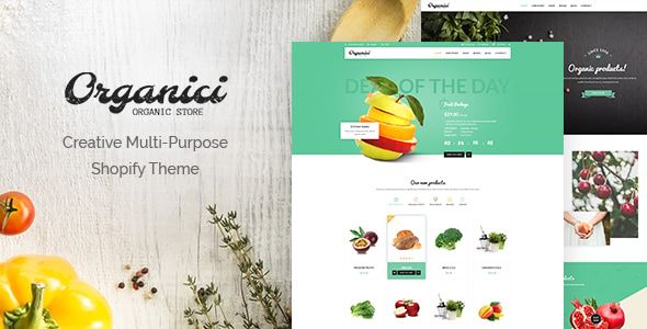 Organici - Creative Multi-Purpose Shopify Theme 2 Organici - Creative Multi-Purpose Shopify Theme