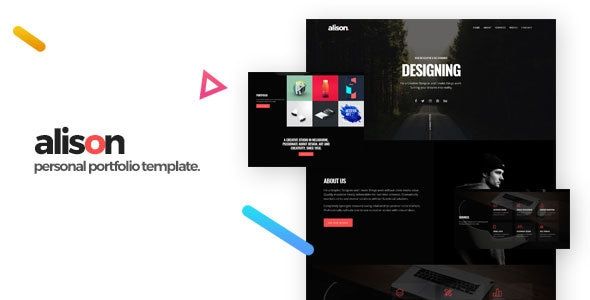 Alison - Portfolio HTML Template