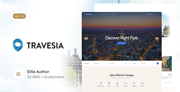 Travesia - Travel Agency and Tour Booking WordPress Theme