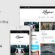 A Responsive Grid Blog Theme – Rinjani