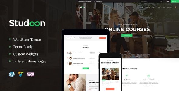 Studeon - Education Center & Training Courses WordPress Theme