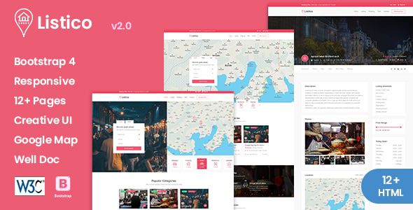 Listico - Listing & Directory HTML Template