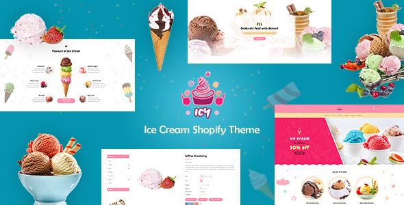 Icy - Shopify Ice Cream/ Cake Shop Theme