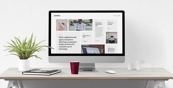 Pasadena - Sophisticated Branding Agency Drupal Theme