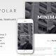 Volar | One Page Minimal Parallax Drupal Theme