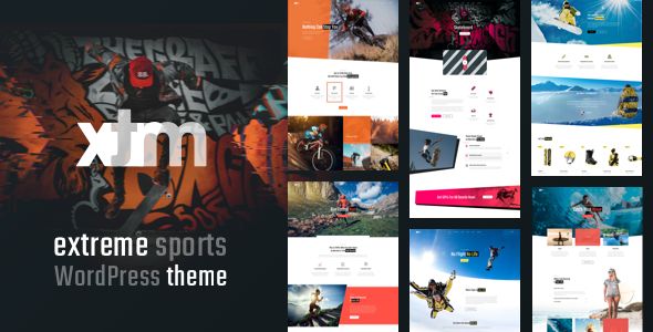 XTRM - Extreme Sports | WordPress Theme