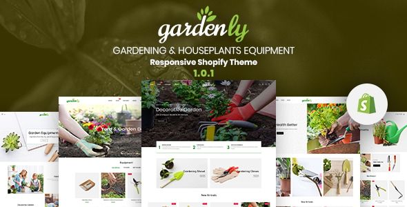 Gardenly - Gardening & Houseplants Equipment Responsive Shopify Theme
