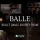 Balle – Dance Studio Shopify Theme