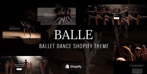 Balle - Dance Studio Shopify Theme