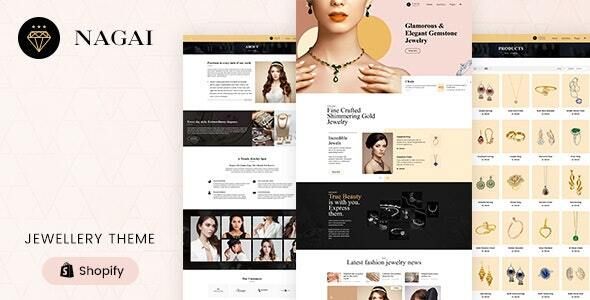 Nagai - Jewelry Store Shopify Theme