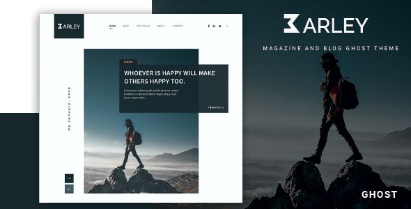 Barley - Blog and Magazine Ghost Theme