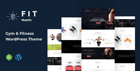Fitnastic - Gym & Fitness WordPress Theme