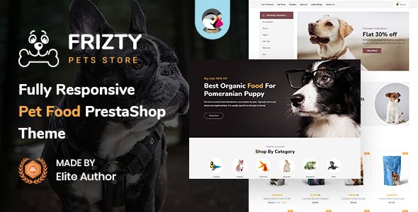 Frizty – Pet Store and Food PrestaShop Theme