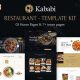 Kababi – Restaurant Elementor Template Kit