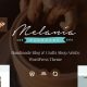 Melania – Blog about Handmade & Crafts WordPress Theme + Shop