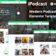 iPodcast – Modern Podcast Elementor Template Kit