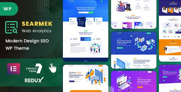 Searmek - SEO and Marketing WordPress Theme Preview