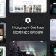 Locus – Photography One Page Bootstrap 5 Template