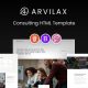 Arvilax – Business Consulting HTML Template
