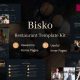 Bisko – Restaurant & Cafe Elementor Template Kit