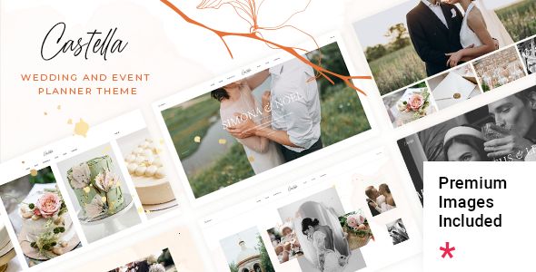 Castella – Wedding and Event Planner Theme