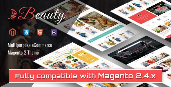 Beauty - Multipurpose Responsive Magento 2 Theme