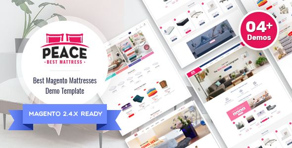 Peace - Bedroom Furniture Magento 2 Theme