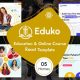 Eduko – Online Course & Education React Template