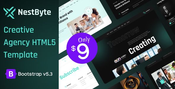 Nestbyte CreativeAgency HTML5 Template