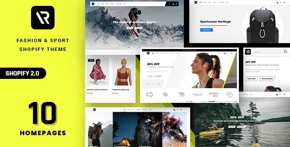 Random – Sport & Outdoor Clothing Shopify Theme