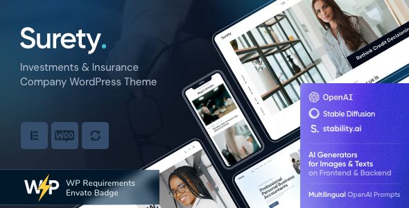 Surety - Accountant Bookkeeper & Banker WordPress Theme 2 Surety - Accountant Bookkeeper & Banker WordPress Theme