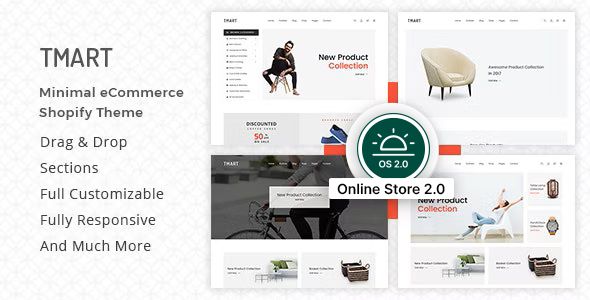 Tmart - Minimalist Shopify Theme 2 Tmart - Minimalist Shopify Theme