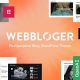 Webbloger – Blog & Online Journal WordPress Theme