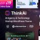 Think AI – AI Startup & Technology WordPress Theme