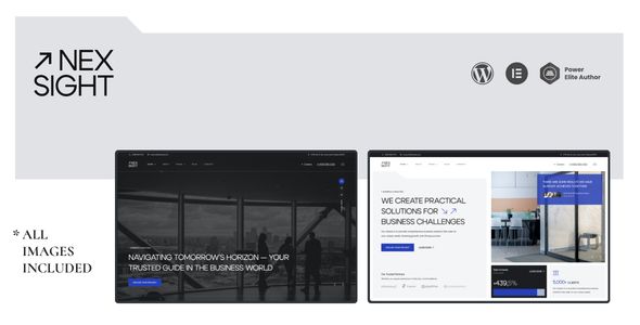 Nexsight – Business & Finance Company WordPress Theme