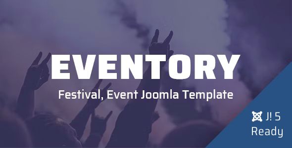 Eventory - Festival, Event Joomla 5 Template