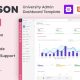 Ericsson – Admin Dashboard Template for University, school & college