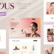 Alous – Beauty & Skin Care Ecommerce Elementor Pro Template Kit
