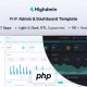Highdmin – PHP Admin & Dashboard Template