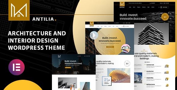 Antilia – Architect & Interior Design WordPress Theme
