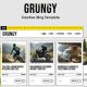 Grungy – Blog Template