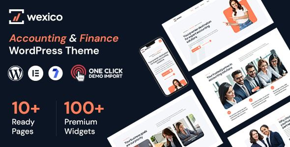 Wexico – Accounting & Finance WordPress Theme