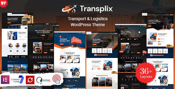 Transplix – Transport & Logistics WordPress
